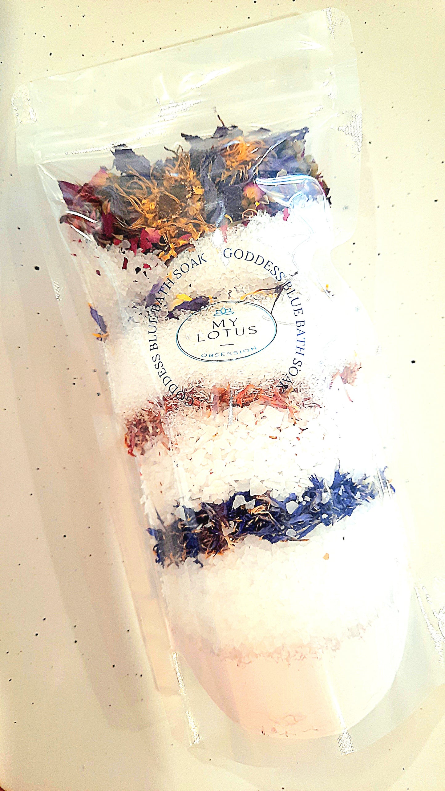 Goddess:  Blue Lotus Luxury Bath Soak 500gm